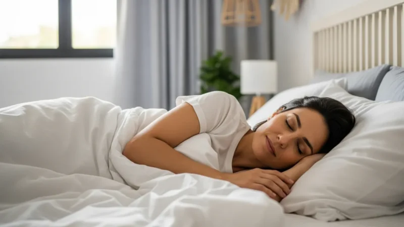 Sono Reparador aos 45 Anos: 5 Hábitos Que Funcionam