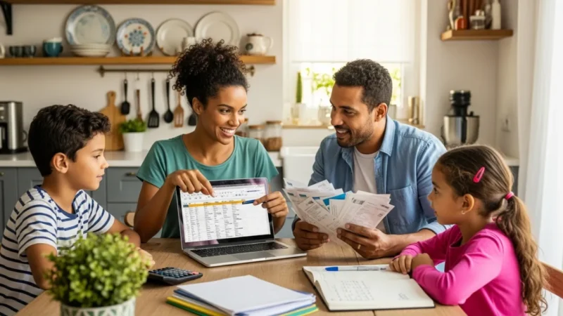 Orçamento Familiar: Controle Simples Suas Finanças
