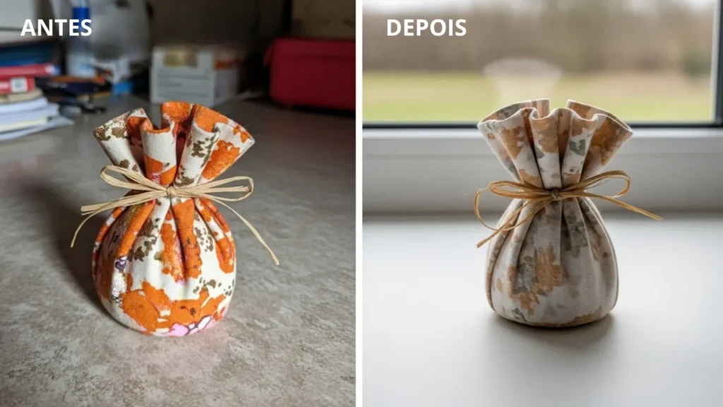 Comparação antes e depois de fotos de produtos para loja virtual - técnicas de fotografia para e-commerce