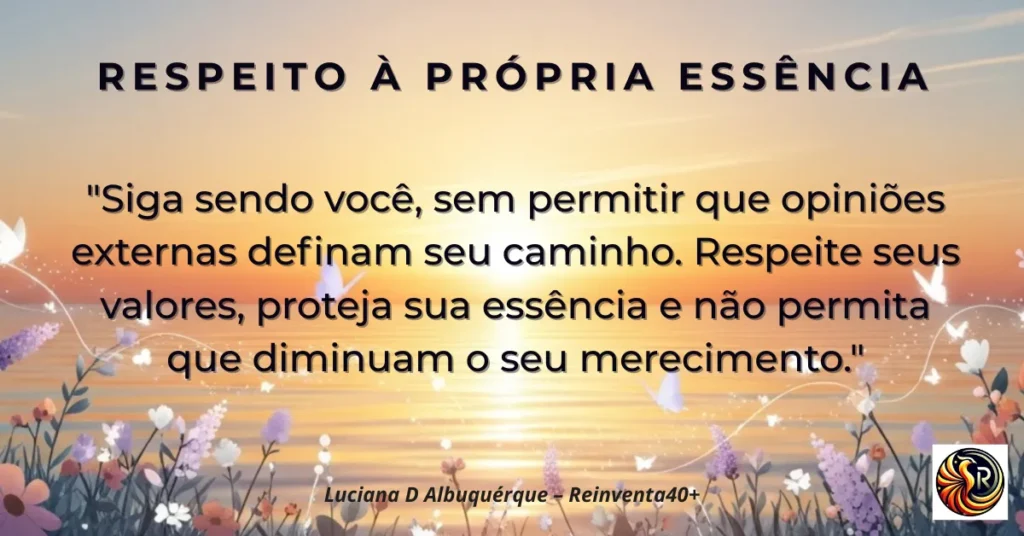 Fundo clean em tons claros usado nos e-cards semanais do Reinventa40+