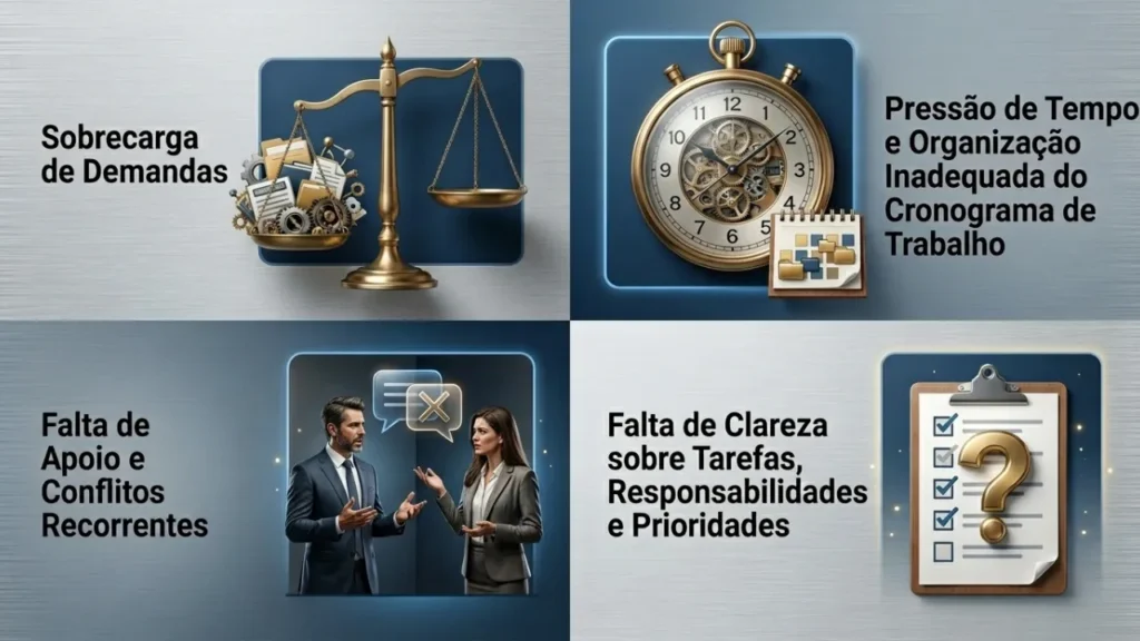 Fatores de risco psicossociais relacionados à organização do trabalho